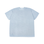 Adults Terry Towel Tee - Blue summer 02 collection soll. the label