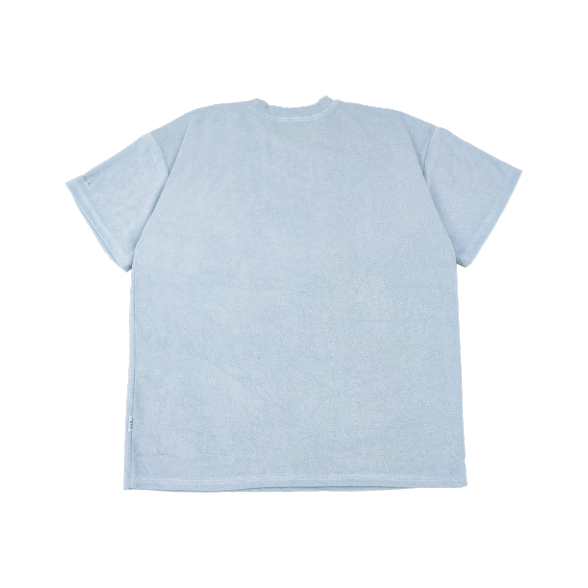 Adults Terry Towel Tee - Blue summer 02 collection soll. the label