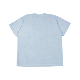 Adults Terry Towel Tee - Blue summer 02 collection soll. the label