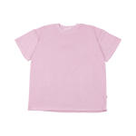 Adults Terry Towel Tee - Pink summer 02 collection soll. the label