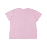 Adults Terry Towel Tee - Pink summer 02 collection soll. the label