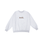 Adults Wooley Soll Jumper - Grey/Beige Comfy Collection 01 soll. the label