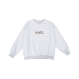 Adults Wooley Soll Jumper - Grey/Beige Comfy Collection 01 soll. the label