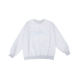 Adults Wooley Soll Jumper - Grey/Blue Comfy Collection 01 soll. the label