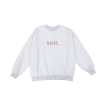 Adults Wooley Soll Jumper - Grey/Pink Comfy Collection 01 soll. the label