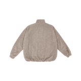 Adults Wooley Zip Jacket - Beige Comfy Collection 01 soll. the label