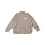 Adults Wooley Zip Jacket - Beige Comfy Collection 01 soll. the label