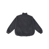Adults Wooley Zip Jacket - Charcoal Comfy Collection 01 soll. the label