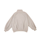 AW01 Adults Sherpa Jumper - Beige Autumn Winter 24 soll. the label