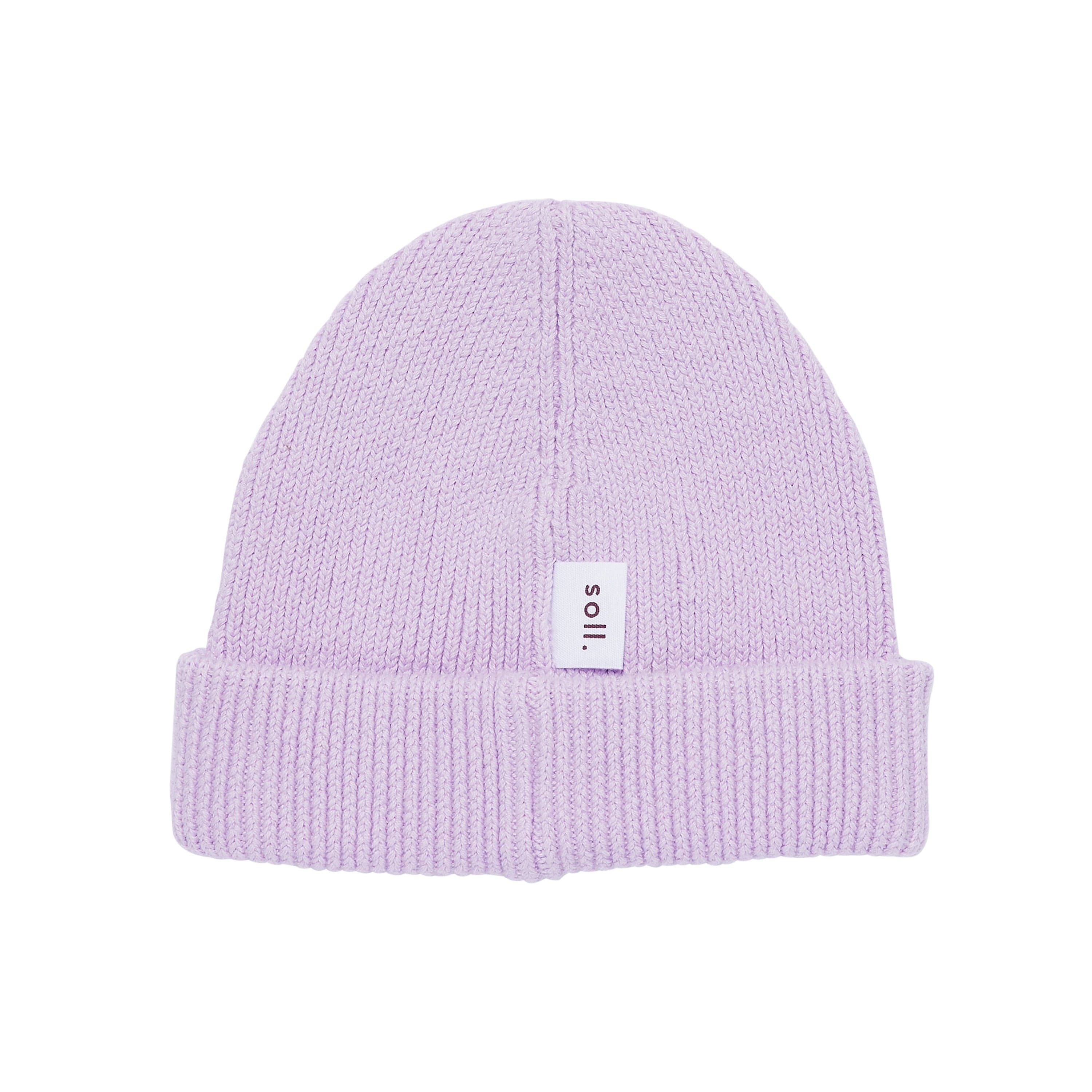 Beanie - Lilac winter 23 soll. the label