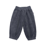 Corduroy Bubble Pants - Charcoal spring soll. the label