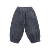 Corduroy Bubble Pants - Charcoal spring soll. the label