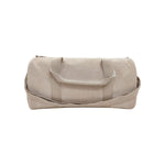 Corduroy Overnight Bag - Beige overnight bag soll. the label