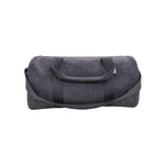 Corduroy Overnight Bag - Charcoal overnight bag soll. the label