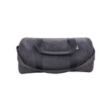 Corduroy Overnight Bag - Charcoal overnight bag soll. the label