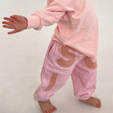 Corduroy Soll Bubble Pants - Pink Comfy Collection 02 soll. the label