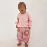 Corduroy Soll Bubble Pants - Pink Comfy Collection 02 soll. the label