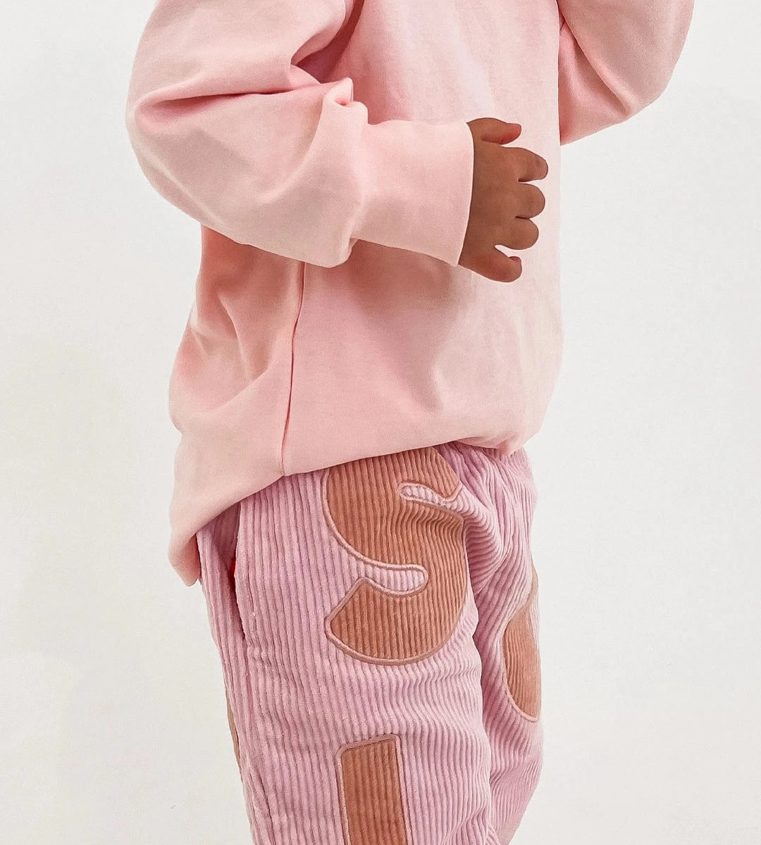 Corduroy Soll Bubble Pants - Pink Comfy Collection 02 soll. the label