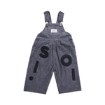 Corduroy Soll Overalls - Charcoal Comfy Collection 02 soll. the label
