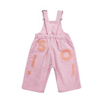 Corduroy Soll Overalls - Pink Comfy Collection 02 soll. the label