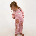 Corduroy Soll Overalls - Pink Comfy Collection 02 soll. the label