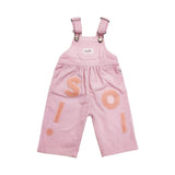 Corduroy Soll Overalls - Pink Comfy Collection 02 soll. the label