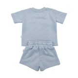 Kids French Terry Set - Blue summer 01 collection soll. the label