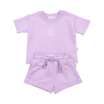 Kids French Terry Set - Lilac summer 01 collection soll. the label