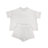 Kids French Terry Set - Speckle Summer 24 soll. the label