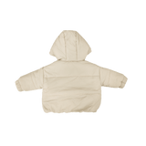 Kids Hooded Puffer Jacket - Beige Comfy Collection 01 soll. the label