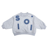 Kids Soll Denim Logo Jumper denim soll. the label