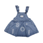 Kids Soll Denim Pinafore denim soll. the label