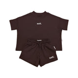Kids Stretch Cotton Set - Chocolate Summer 24 soll. the label