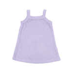 Kids Terry Towel Dress - Lilac summer 02 collection soll. the label