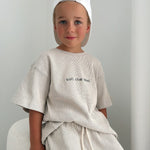 Kids Waffle Set - Grey Summer 24 soll. the label