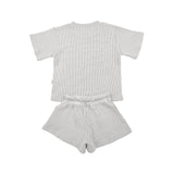 Kids Waffle Set - Grey Summer 24 soll. the label