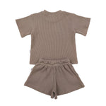 Kids Waffle Set - Latte Summer 24 soll. the label