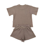 Kids Waffle Set - Latte Summer 24 soll. the label