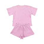 Kids Waffle Set - Pink summer 01 collection soll. the label