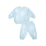 Kids Wooley Fleece Set - Blue Comfy Collection 01 soll. the label