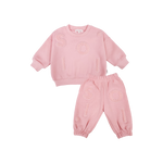Kids Wooley Fleece Set - Pink Comfy Collection 01 soll. the label