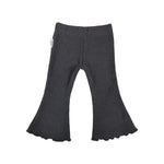 Ribbed Flares - Charcoal Comfy Collection 02 soll. the label