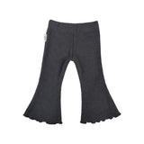 Ribbed Flares - Charcoal Comfy Collection 02 soll. the label