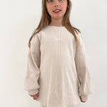 Ribbed Long Sleeve Top -  Biege Comfy Collection 02 soll. the label