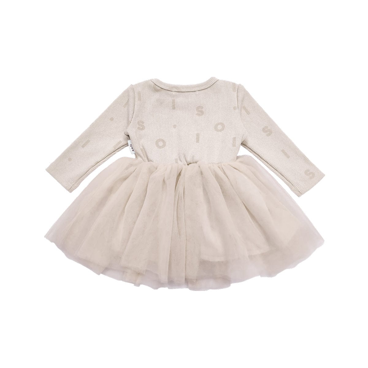 Ribbed Long Sleeve Tutu - Beige Comfy Collection 02 soll. the label