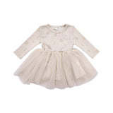 Ribbed Long Sleeve Tutu - Beige Comfy Collection 02 soll. the label