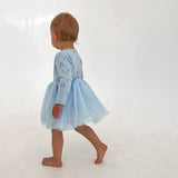 Ribbed Long Sleeve Tutu - Blue Comfy Collection 02 soll. the label