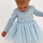 Ribbed Long Sleeve Tutu - Blue Comfy Collection 02 soll. the label