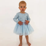 Ribbed Long Sleeve Tutu - Blue Comfy Collection 02 soll. the label