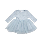 Ribbed Long Sleeve Tutu - Blue Comfy Collection 02 soll. the label